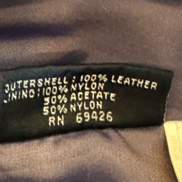 Wilsons Pelle Studio Classic Black Leather Jacket Size Medium - Picture 8 of 14